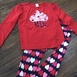 Gymboree Valentine’s Day set.